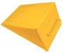 National Marker WCS1 Steel Wheel Chock Yellow