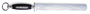 Friedr. DICK 7650428 Steel Sharpener, Black, Steel, Flat, Wear-Resistant, Fine Cut, 6/BX