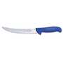 Friedr. DICK 82425260 ErgoGrip Blue Breaking Knife, 10" Steel Blade