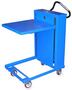 Spring Self-Elevating Table, 1120 lb, 24 x 24 in, Steel