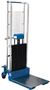 Vestil Steel Portable Foot Pump Hefti-Lift 41 In. x 54 In. 880 Lb. Capacity Blue