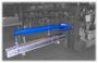 Vestil Steel Telescoping Lift Boom 11 In. Fork Pocket Center 4,000 Lb. Capacity Blue and Yellow