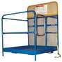 Vestil Steel Work Platform 48 In. x 48 In. 1,000 Lb. Cap, Blue