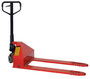 Vestil Steel Super Low Pallet Truck 60 In. x 21 In. x 44 In. 2200 Lb. Capacity Red