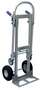 Vestil Aluminum 2 in 1 Convertible Hand Truck 18-7/8 In. x 20-1/2 In. x 51-1/2 In. 500 Lb. Capacity Silver