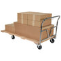 Vestil Hardwood Platform Truck 36 In x 72 In 1,600 Lb. Cap, Tan