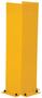 Vestil Steel Gantry and Jib Column Guard Protector 42 In. Yellow