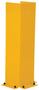 Vestil Steel Gantry and Jib Column Guard Protector 42 In. Yellow