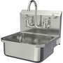SANI-LAV® 505FL Wall Mount Stainless Steel Manual Sink