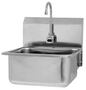 SANI-LAV®, Battery Powered Sink, Wall Mount, 21 x 20 x 24 in, 16 x 19 x 10 in