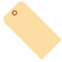 Blank Coated Manila Tag, 10pt Thickness, Size #2, 5,000 / case