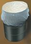 Elastic Drum Covers Dust Cap Clear 1.25 Mil 50 x 50 Cellucap