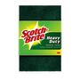 3M 223-7 Scotch-Brite Heavy-Duty Scour Pads Green 3/Pack