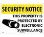 This Property Is Protected By Electronic Surveillance Sign