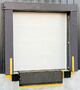 Vestil Vinyl Dock Seal 12 In. 8 Ft. x 8 Ft, Black