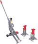 Vestil Steel Manual Hydraulic Fork Truck Jack 43-1/4 In. x 7-7/8 In. x 36 In. 8,000 Lb. Capacity Yellow