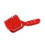 Hill Brush D4RESR Red 10 Stiff Resin-Set Short Handled Brush