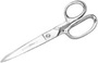 Shear, Curved, Silver, Forged Steel, Chrome Over Nickel, Forged Steel, 8 in, Right Handed, Standard, Rust-Resistant, Stain Free, Adjustable