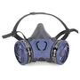 Organic Vapor Assembled Respirator, Black / Blue, Organic Vapors, Medium