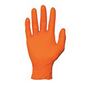 Ansell N48 Microflex Blaze Hi-Vis Orange Nitrile Exam Gloves