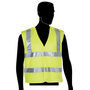 Liberty C16005G Class 2 Lime 5-Point Breakaway Safety Vest