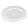 SOLO® L10BLN Straw-Slot Cold Cup Lids, Fits 10 oz Cups, Clear, 100/Pack