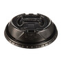 Dart® OPT316B Optima Reclosable Lids for Hot Paper Cups, Fits 10 oz to 24 oz Cups, Black, 1,000/Carton