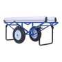 Vestil CARPET-D-FF Carpet Dispenser Foam Filled Wheels