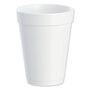 Dart® 14J16 Foam Drink Cups, 14 oz, White, 1,000/Carton