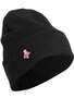 Liner Cap, Wool / Acrylic Knit, Polypropylene, Black, Universal