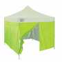 Ergodyne Shax 6054 Lime Pop-Up Tent Sidewall Kit 10ft x 10ft Tent