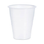 Dart® Y7 High-Impact Polystyrene Cold Cups, 7 oz, Translucent, 100 Cups/Sleeve, 25 Sleeves/Carton