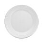 Dart® 9PWQ Quiet Classic Laminated Foam Dinnerware, Plate, 9" dia, White, 125/Pack, 4 Packs/Carton