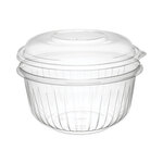 Dart® C48BCD PresentaBowls Bowl/Lid Combo-Paks, 48 oz, Clear, Plastic, 126/Carton