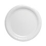 SOLO® HP9S Bare Eco-Forward Clay-Coated Paper Dinnerware, ProPlanet Seal, Plate, 9" dia, White, 500/Carton