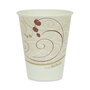 SOLO® RP12SPSYM Double Sided Poly (DSP) Paper Cold Cups, 12 oz, Symphony Design, 80/Sleeve, 25 Sleeves/Carton