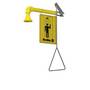 SpinTec, Horizontal Drench Shower, Wall Mount, Yellow