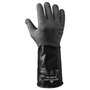 SHOWA 874R Unlined Butyl Rubber Glove 14mil Black