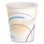 SOLO® 52MD Paper Water Cups, 5 oz, Meridian Design, 100/Sleeve, 25 Sleeves/Carton
