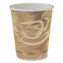 SOLO® 370MS Single Sided Poly Paper Hot Cups, 10 oz, Mistique Design, 50/Bag, 20 Bags/Carton