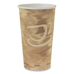 SOLO® 420MS Single Sided Poly Paper Hot Cups, 20 oz, Mistique Design, 40/Bag, 15 Bags/Carton