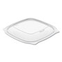 Dart® PP2464BDL PresentaBowls Pro Clear Square Bowl Lids, Large Vented Square, 8.5 x 8.5 x 1, Clear, Plastic, 63/Bag, 4 Bags/Carton