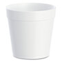 Dart® 32MJ48 Foam Containers, 32 oz, White, 25/Bag, 20 Bags/Carton