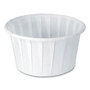 SOLO® 400 Paper Portion Cups, 4 oz, White, 250/Bag, 20 Bags/Carton