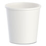 SOLO® H4165U Flexstyle Double Poly Paper Containers, 16 oz, White, Paper, 25/Pack, 20 Packs/Carton