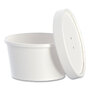 SOLO® KHSB8AWH Flexstyle Double Poly Food Combo Packs, 8 oz, White, Paper, 25/Pack, 10 Packs/Carton