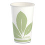 SOLO® RW16BBD110CT Bare Eco-Forward Paper Cold Cups, 16 oz, Green/White, 100/Sleeve, 10 Sleeves/Carton