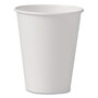 SOLO® U508NU Uncoated Paper Cups, Hot Drink, 8 oz, White, 1,000/Carton