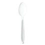 SOLO® HSWTX0007 Impress Heavyweight Full-Length Polystyrene Cutlery, Teaspoon, White, 100/Box, 10 Boxes/Carton