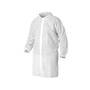 Kleenguard® A10, Lab Coat, Spun Bond Polypropylene, White, Snap, 2X-Large